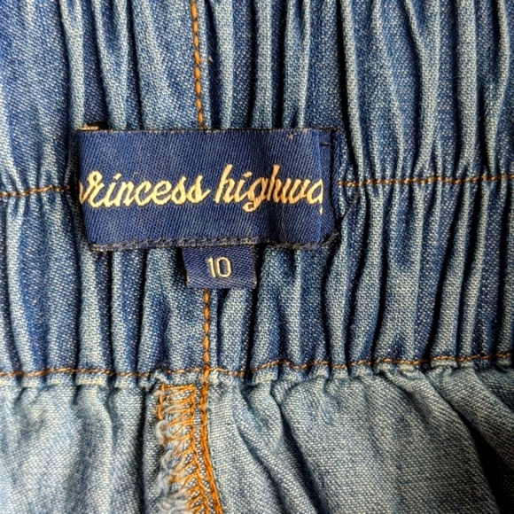 Princess Highway Pants Denim Wide Leg size 10 - Picture 5 of 5